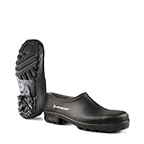 gummi clogs kik Innenmaterial: Textil Dunlop Unisex-Erwachsene MonoColour Wellie Shoe Clogs, Schwarz (Zwart 00), 43 EU