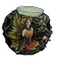 Produktbild Kerzenhalter Fee (Modell 2) + Kerze – Figur Figur Fee – HT 11 x 11 cm – Fairy – Heroic fantasy- Dragon Fee