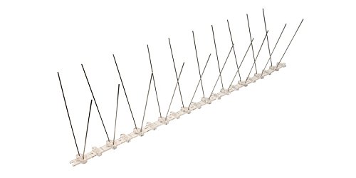 5 Meter Taubenspikes 2-reihig auf Polycarbonat – hochwertige Lösung für Vogelabwehr Taubenabwehr Spikes - 3