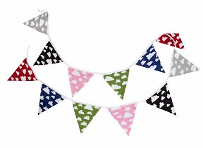 Farg Form Cloud Bunting