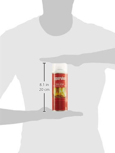 SparVar Hochtemperatur Lackspray 400 ml bis 650 Grad C, klarlack, 6013039 - 5