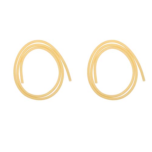 FLAMEER 2 Set Rubber Band Tube for Catapult Elastic Part Rocket Outdoor Hunting Dia. 6mm&7mm
