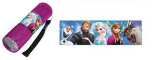 Disney Frozen Die Eiskönigin Taschenlampe (Pink)