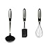Produktbild CUISINART Lot de 3 accessoires Les Outils de Monsieur Paul - louche 33 cm + spatule maryse 28 cm + fouet multibrins 26 cm noir