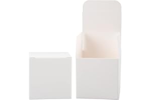 Pudełka prezentowe z pokrywkami, GLADFRESIT 5 x 5 x 5 cm, pudełka prezentowe na ślub, urodziny, 12 szt