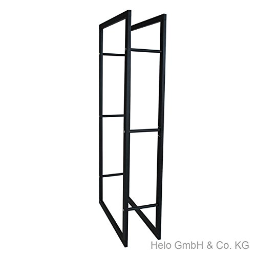Feuerholzregal E4 Brennholzregal Kaminholzregal Metall Kaminholzständer 40x150cm - 4