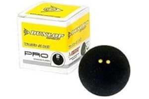 DUNLOP SPORTS Dunlop Pro Squash Ball Double Yellow Dot