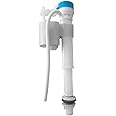 Universal 1/2" Toilet Cistern Bottom Inlet Valve-Adjustable Fill Valve for Bathromm