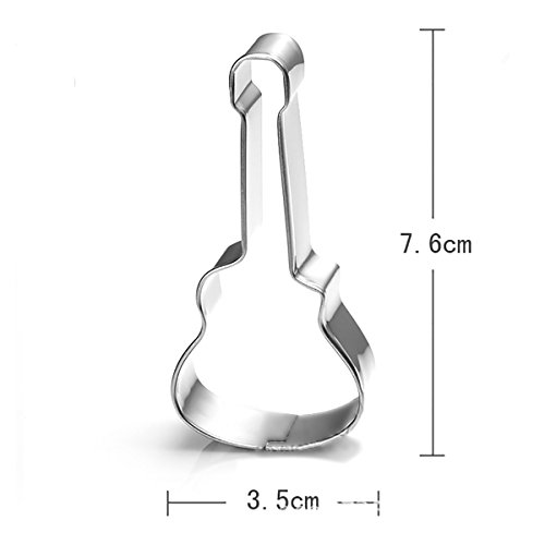 Ausstecher, Profer Plätzchen Keks Kuchen Ausstechform Starter-Set ( 6 Stück ) aus rostfreiem Edelstahl (Musik) - 7