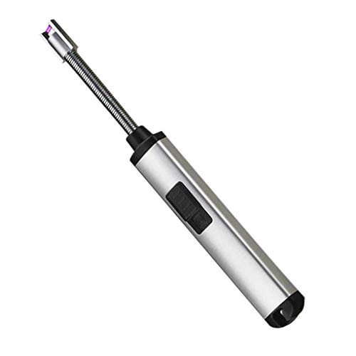 LafyHo Poêle Bougie Portable Feu de Camp Barbecue Grill Briquet Cuisine USB électrique Rechargeable Ignitor