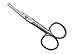 Tenartis 135 Ear, Nose and Facial Hair Scissors - Made in Italy