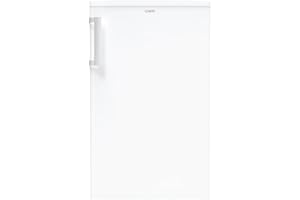 Candy Comfort, COT1S45EW, Mini Frigo con Congelatore, Libera Installazione, 106 Litri, 39/C dB, Maniglia Integrata, Statico, Bianco, AxLxP 84x50x52 cm [Classe di efficienza energetica E]