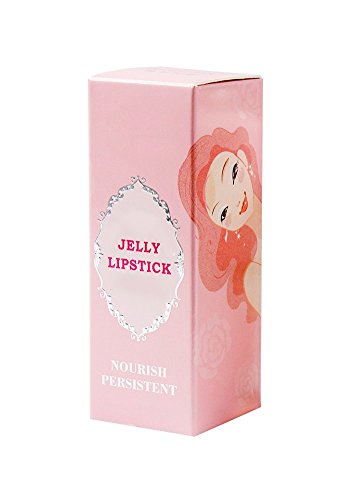 CINEEN Farbwechsel Lippenstift Jelly Lipstick Moisturizing Kristallgelee Lang anhaltende Lip Gloss - 6