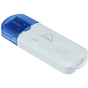 Kimloo | Bluetooth Stereo Adapter | Audio Receiver Music Wireless WiFi Dongle | Transmitter USB Mp3 Speaker Car | White