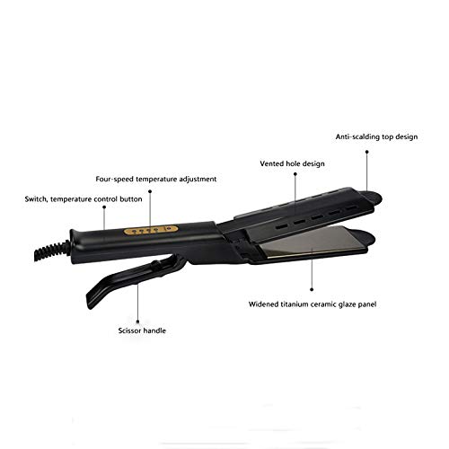 LiKin Hair Straightener Four-speed Thermostat Straight Hair Splint Hairdressing Tool Straight Clip Does Not Hurt Hair Straightener
