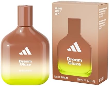adidas Vibes Dream Glaze Eau de Parfum, Per tutti. Confortevole e Rilassante, Profumo a lunga durata, Note di Cioccolato Fondente e Pralina alla Nocciola 100 ml
