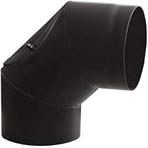 Ofenrohr Multibogen 160 Mm - Gussgrau, 0°-135° Verstellbar, Mit Reinigungsöffnungen, Für Kamin & Ofen