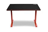 Arozzi Leggero Bureau pour Gaming, Rouge, 114 x 72 x 75,5 cm