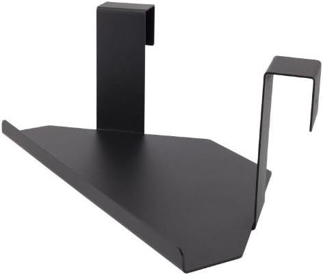 MIDE Products 13CSB-1 Aluminum Corner Shelf, Black