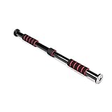 diMio GPB Türreck 62 - 130 cm de Barra Dominadas con Soft Grip telescópico para marco de puerta