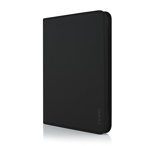 Incipio Hilson Zipper Folio Schutzhülle für Apple 12,9″ iPad Pro [Viele Fächer | Stylus-Halter | Reißverschluss | Standfunktion | Apple Keyboard kompatibel | Nylon] – IPD-288-BLK - 8