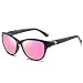 Produktbild Daawqee Oval Polarized Sunglasses Women Hd Sun Glasses Zonnebril Dames Elegant Driving Lunette De Soleil Fomme Achki For Female no box Beige brown