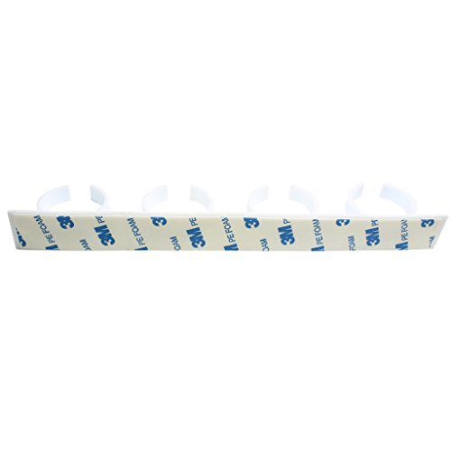 Kurtzy TM Kräuter- und Gewürzgläser Halterklips Set Regal Schrank –für 12 Gewürzgläser- Küchenhilfe - 2