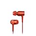 Price comparison product image Sony MDR-EX750 High Resolution Noise Cancelling In-Ear Headphone - Red
