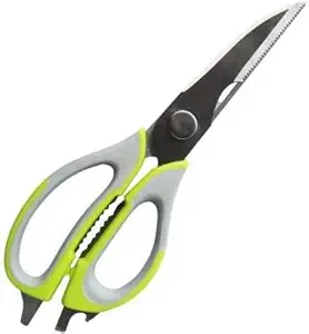 Lycus 10 in 1 Mighty Shears Scissor Multipurpose Stainless Steel Scissor Best Shear of Cooking Scissor Knife/Cutter/Peeler/Opener/Fish Scale Scraper/Slicer/Nutcracker
