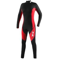 Pi-Pe Traje de neopreno para mujer (largo, 3 mm) rojo rosso Talla:large