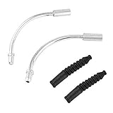 2 Sets Bike Brake Noodle Cable Guide Bicycle Pipe Boots Bicycle Parts Folding Cycling Bicycle Accessories