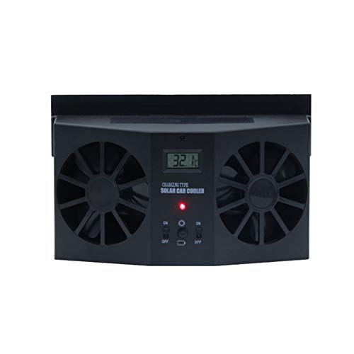 Preisvergleich Produktbild Mouchao Solar Auto Ventilator Doppel Luftauslass Auto Abluftventilator Einspritzkühler