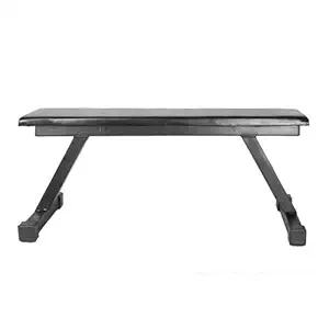 BODY MAXX Flat Bench for Multiple Exercises (Black)