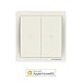 Produktbild Koogeek WiFi Smart Lichtschalter 220~240V funktioniert mit Apple HomeKit Unterstützung Siri Fernbedienung (2-Way Light Schalte)Note:A neutral Wire is Required.