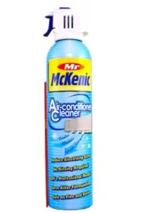 Mr Mckenic Air-Conditioner Cleaner Alkaline Coil Cleansing Disinfectant Spray for Window & Split Air Conditioners System 374 G