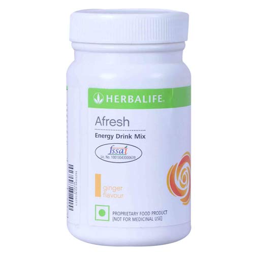 HERBALIFE AFRESH ENERGY DRINK GINGER FLAVOUR (50g) RS.350 (47.00% Off) - Amazon
