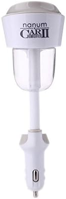 AOKARLIA Car Aroma Humidifier Ii Auto Spray Atomization Usb Charge Air Purification Small Ultrasonic Wave And Aromatherapy Essential Oil Diffuser , white