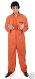 Gefangene Sträfling orangen Overalls Hannibal Style Herren Kostüm