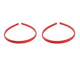 Mytoptrendz® Set Of 2 Slim Alice Band Thin Satin Hair Band Headband Choice of Vairous Colours