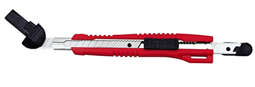 Wedo 783009 Profi-Cutter Standard (Klingenführunng, aus Metall, 9 mm) rot/schwarz - 2