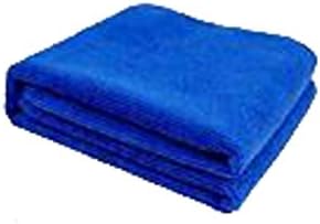 KRY Oversized 160*60 CM Car Cleaning Cloths Super Absorbent Thickened Large Microfiber Car Cleaning Polishing Cloth Anti Bacterial Kitchen Washing Towel Blue 1Pcs