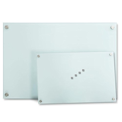 Moderne Glas Magnettafel Luxury – variabel montierbar – Sicherheitsglas – inkl. Magnete – Weiß – Größe wählbar (40×60 cm) - 5