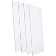 CRAFT MAGIC Foam Boards, A3 Foam Core Backing Board, 5mm Thickness Mat Boards Poster Boards Polystyrene Signboard Perfect for Presentations, School, Office & Art Projects (Pack of 4) (WHITE)