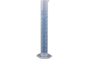 Jpdisdd Strumento per Tubo Graduato nel Plastica per Cilindro Graduato per Laboratorio (100 Ml)