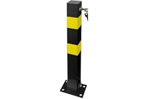 STREETWIZE ACCESSORIES Streetwize SWWL6 Heavy Duty Parking Post Square Steel Driveway Protector