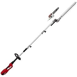 Einhell Outil Multifonction électrique sur perche GC-HC 9024 T 2 en 1 (900 W, Longueur de coupe 18 cm, Livré avec sangle de portée réglable avec déverrouillage rapide)