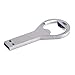 Produktbild Altsommer Flaschenöffner Ultra USB2.0 8/16/32/64GB Mini USB Stick, Flash Drive USB 2.0 Memory USB,Zinklegierung Flash USB,Metall Flash Memory Stick Speicher Daumen U Disk,Silver (32G)