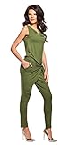 Stylischer Jumpsuit ohne Ärmel / Kuzarm der Trendmarke Lemoniade