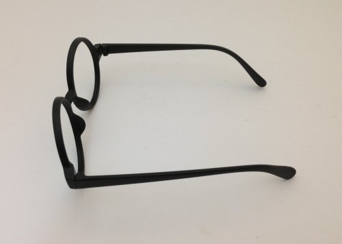 JERAZ T145 Brille mit dickem Rand ohne Glas Nerd Streberbrille Brille intellektuell - 3