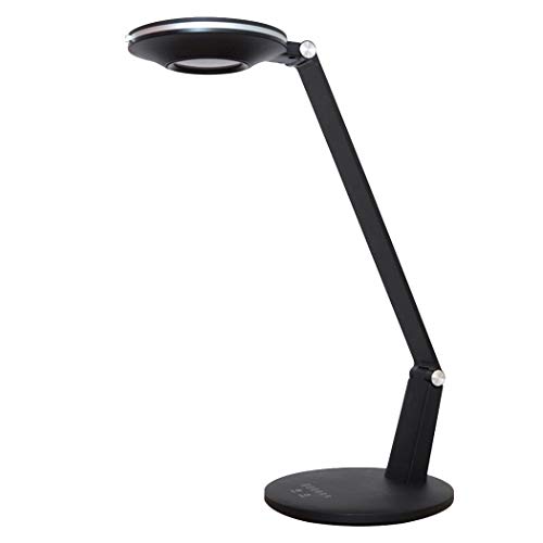 Preisvergleich Produktbild Tischlampe Led Augenschutz Schreibtischlampe Student Reading Klapptischlampe Büro Lernen Schreibtischlampe Touch Switch Schwarz (Farbe : Black-USB-36.5 * 16cm)